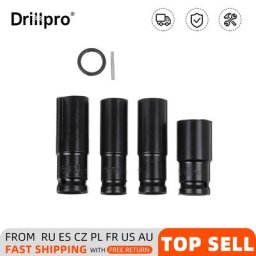 Jeu de douilles à percussion 17-22mm douille hexagonale pneumatique longue rapopathie tête pour