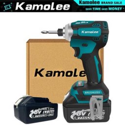 Kamolee – clé à percussion électrique sans fil 588nm clé sans balais 5 vitesses tournevis outil