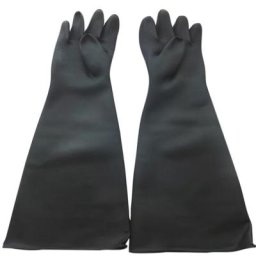 Gants de sablage pour SandCyclCabinet 60x20cm