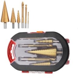 Jeu de forets étagés matériel: HSS pour métal mou/feuille de fer fine/bois/plastique perceuse