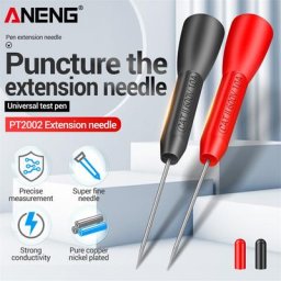 Sondes de Test Multimètre pour Perçage d'Isolation Outils de Diagnostic Pointe Grossière 600V