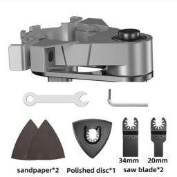 Tête de conversion de meuleuse d'angle multifonctionnelle adaptateur de meuleuse d'angle scie