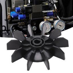Pale de ventilateur pour compresseur d'air alésage intérieur d'arbre 14mm/0.5 "" 10 roues diamètre