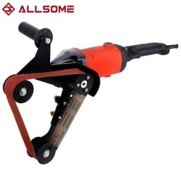 ALLSOME – ponceuse à Tube et Tube M10/M14 en acier inoxydable métal bois pour meuleuse d'angle