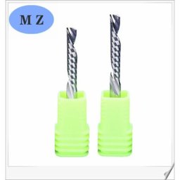 Fraise CNC à spirale gauche 10 pièces 3.175mm 4mm 5mm 6mm AAA une cannelure routeur fraise en