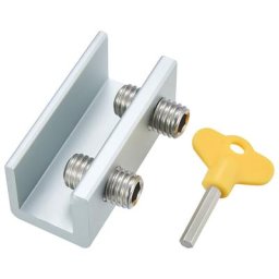 Serrure de porte coulissante ajustable bouchon de fenêtre de sécurité pour enfants support de
