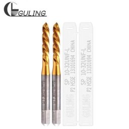 Robinet à cannelures spiralées pour gaucher UNC – 4-40L 5-40L 6-32L 8-32L 10-24L 10-32L 1l4 5l16