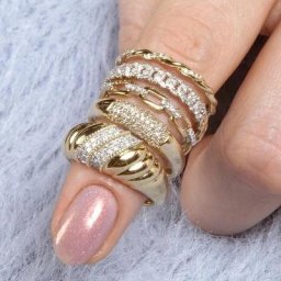 Bagues en argent regardé 925 pur pour femmes minuscule torsion or document vis empilage bande