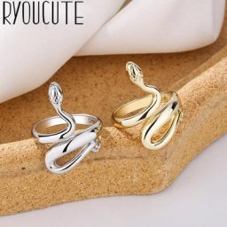 Bagues serpent Punk Hip Hop Vintage pour femmes bijoux tendance pour filles nouveau 2022