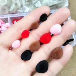Nez de sécurité en plastique pour jouets au crochet ensemble de mélange Amigurumi boîte rose
