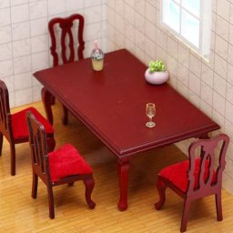 Jouets de Table en bois 25 Styles de Mini accessoires miniatures meubles de Table en bois