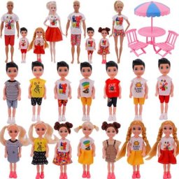 Barbiees & Keelly Butter Clothes Cute Keelly Butter and EverthesTable Umbrella Chaises pliantes