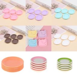 Miniature Nordic Food Plate Butter House Mini Play Kitchen Furniture Accessrespiration Candy