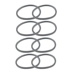 Lot de 8 joints gris de rechange pour blenders pièce de rechange pour NutriBullet 600W 900W