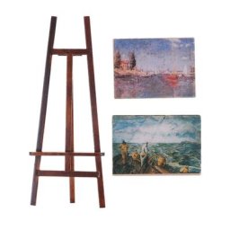 Présentoir de table de mariage en bois 1 ensemble 2 supports d'artiste liatif et 2 supports en