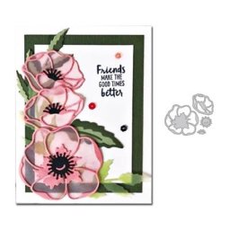 Matrices de découpe en métal de fleurs 3D pochoir pour Scrapbooking bricolage timbre d'album