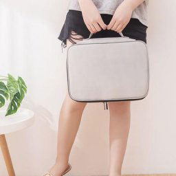 Sac de rangement pour billets et documents étanche grande capacité pour le bureau et la maison