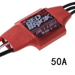 Contrôleur de vitesse électronique ESC pour Multicopter FPV sans balais brique rouge