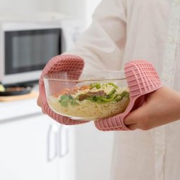 Gants de cuisson isolés en Silicone 1 pièce pour four à micro-ondes Clip à une main gants de
