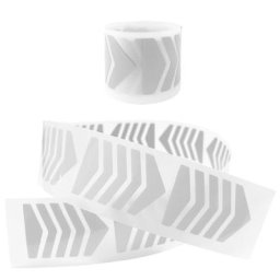 Bandes réfléchissantes très visibles transfert de fer sur tissu Parches T-Shirt Ropa autocollant
