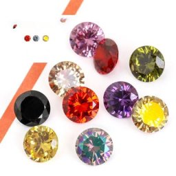 XiChuan-Perles Rondes de Haute Qualité Pierres Précieuses à Coudre sur Verre Strass Clip