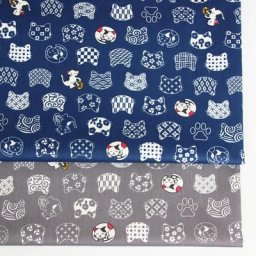 Tissu sergé 100% coton à motif chat pour bébé et enfant textile pour patchwork et grill matériel
