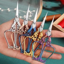 Guitare rétro en forme de Vase ciseaux de tailleur pour coupe-papier couture broderie ciseaux de