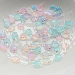 Strass de surface de minerai mixte amélioration des ongles têtards accessoires de fabrication de