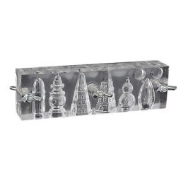 Tour de cône d'encens en acrylique moule avec 6 trous pagode gourde encensoir de différentes