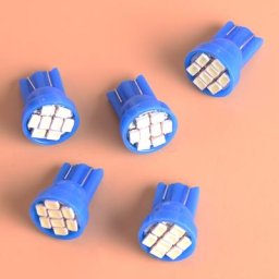 Ensemble d'instruments de tableau de bord de voiture 12V 5 ampoules LED bleu glacé pour camion