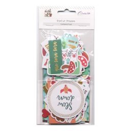 Le papier imprimé créatif chemin formes découpées feuille d'éphemera artisanat Scrapbooking