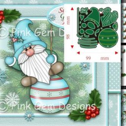 Matrices de découpe en métal Gnome cartes en papier pour Scrapbooking gaufrage artisanal