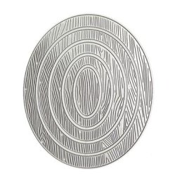Matrices de découpe en métal Grain de bois cadre ovale pochoir bricolage moule de gaufrage pour