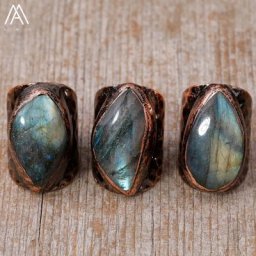 Bagues en bronze Flash Labrumen ite pour femmes bague de luxe ChimDesigner Lady Wedding Workers