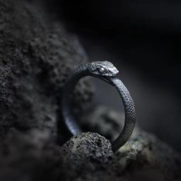 Bagues vintage Ouroboros pour hommes bijoux de motard de personnalité salle d'animaux mode viking
