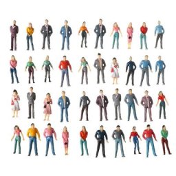 Figurines de personnes à l'échelle 1:100: 100/1:150/1: 50 matériel ABS document mixte modèle de
