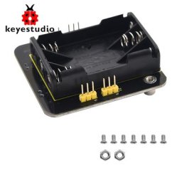 Keyestudio – Mini bouclier de Servo avec support de batterie pour Robot Micro bit voiture (sans