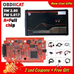 Kit de réglage de gestionnaire illimité d'origine programmeur ECU cadre BDM EU Red Kes V5.017