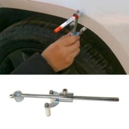 Outil de débosselage de roue de voiture scribe parallèle tôle matériau en acier inoxydable