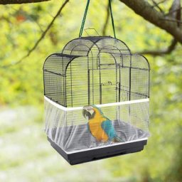 Couvercle de Cage à oiseaux attrape-graines ajustable