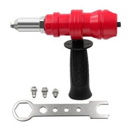 Adaptateur de perceuse à écrou de rivet professionnel accessoire de rêve avec têtes de rivet kit