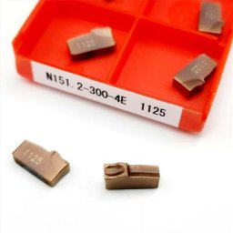 Lame fendue en carbure N151.2-300/400-4E 1125/4025/4225 10 pièces outil de coupe CNC pour tour