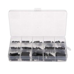 Kit d'assortiment de clés en acier inoxydable 140 pièces plumes à extrémité ronde pour clés