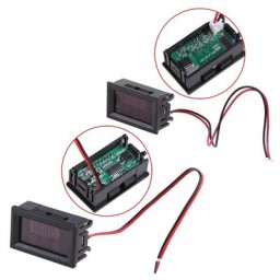 Compteur de batterie pour Dc 12V-72V indicateur de tension de capacité de batterie jauge de