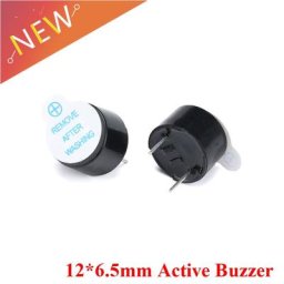Buzzer électromagnétique intégré 12x6.5mm 5V 10 pièces haut-parleur actif