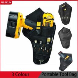 Sac à outils d'électricien portable étui de perceuse rapDuty ceinture de mandrin de perceuse