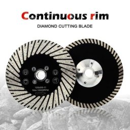 Meules circulaires avec bride pour pierre disque de meulage diamant 125mm 5 po
