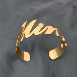 Nom personnalisé en acier inoxydable Inoxydable Bracelets pour femme Pulsera Personalizada Brassard