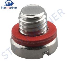 Bouchon en acier inoxydable pour moteur de bateau hors-bord Yamaha vis marine pièces de moteur