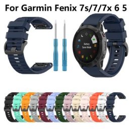 Bracelet de montre en silicone pour Garmin Fenix bracelet à dégagement rapide 7X 7 7S 6X 6 6S